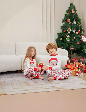 Christmas Santa Print Family Matching Pajamas Sets